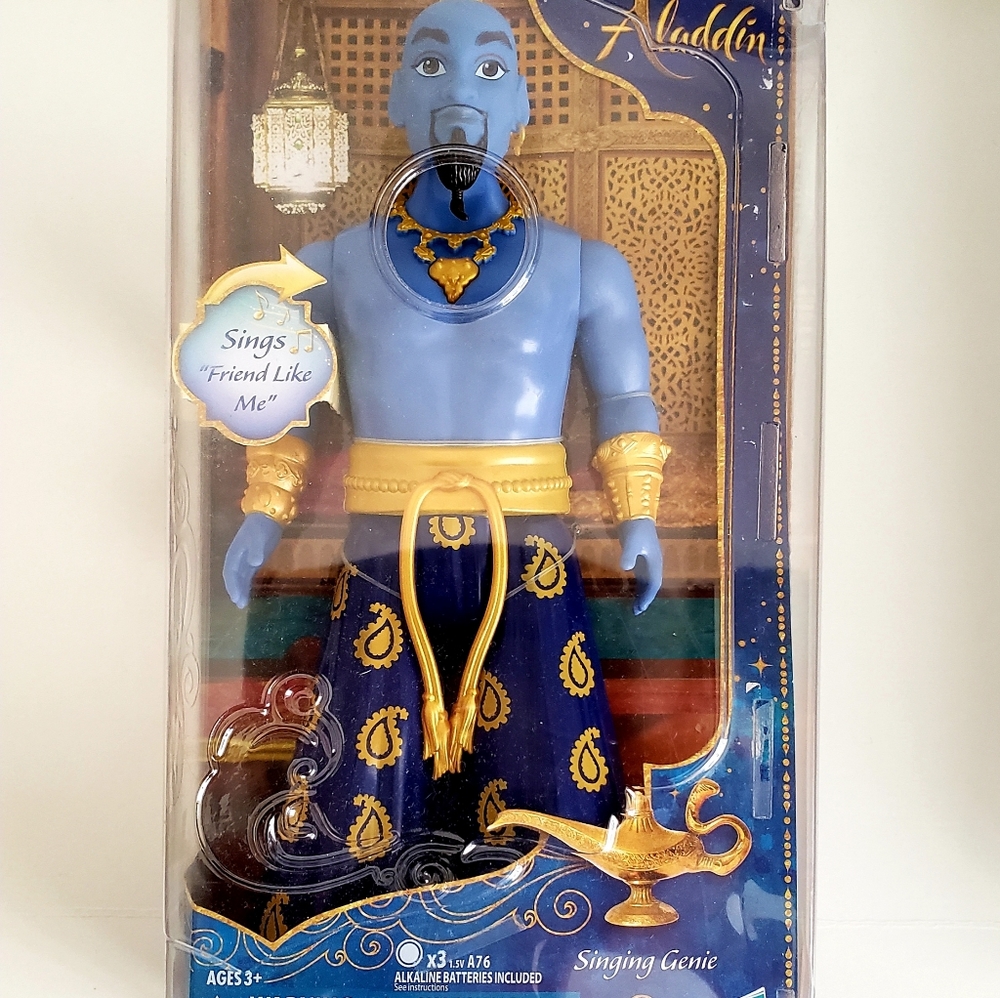 Aladdin Genie Singing Doll